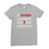 be different Ladies Fitted T-Shirt