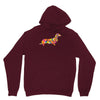 dachshund flower 2 Unisex Hoodie