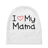 I Love My Mama Baby Beanies