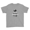 its the sudden deceleration that kills you funny physics Youth Tee