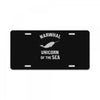 narwhals License Plate
