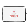 CHECK MEOWT CAT Laptop sleeve