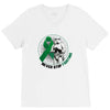 never stop fighting V-Neck Tee