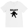 beast muscle guy workout V-Neck Tee