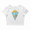 let the sea, set you free Crop Top