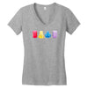 chemistry shot glasses Women's V-Neck T-Shirt