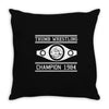 thumb wrestling champion 1984 Throw Pillow