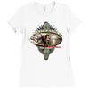 men's surfing Ladies Fitted T-Shirt