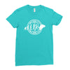 bitcoin' logo Ladies Fitted T-Shirt