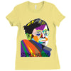 Steven Hawking Ladies Fitted T-Shirt