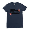 blessed mommy  flower Ladies Fitted T-Shirt