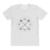 Compass Whit Circle All Over Women's T-shirt