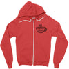 Espresso Yourself Pocket Zipper Hoodie