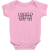 i would prefer not to Baby Bodysuit