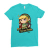 dear world, i&rsquo;m not zelda Ladies Fitted T-Shirt