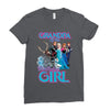 grandpa of the birthday girl Ladies Fitted T-Shirt