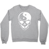 yin yang skull (2) Crewneck Sweatshirt