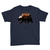Bear Adventure With Roses Youth Tee