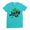 Lucky Irish Baby Ladies Fitted T-Shirt