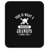 This is What a Badass Grandpa Looks Like Mousepad