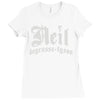 neil degrasse tyson Ladies Fitted T-Shirt