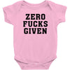Zero Fucks Given Baby Bodysuit