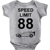 speed limit 88 Baby Bodysuit