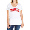 Pobodys Nerfect Kristen Bell Ladies Curvy T-Shirt