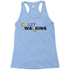 crazy for walking Racerback Tank