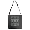 white christmas Adjustable Strap Totes
