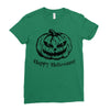 happy halloween Ladies Fitted T-Shirt