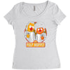 pulp muppet Women's Triblend Scoop T-shirt