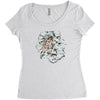 necro nightmare Women's Triblend Scoop T-shirt