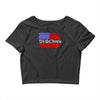 american flag we the people Crop Top