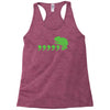 comma chameleon Racerback Tank