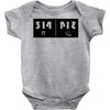 reflections on pi Baby Onesie