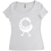 Sankofa Bird Women's Triblend Scoop T-shirt