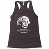 without a moustache einstein proud hirsute mustachioed grooming Racerback Tank