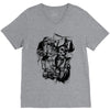 skull pirate V-Neck Tee