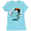 pluto is on vacations Ladies Fitted T-Shirt