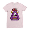 happy birthday monster Ladies Fitted T-Shirt