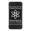 particle physics funny pun iPhone 7 Plus Case