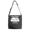 real friends don't let friends miss naps Adjustable Strap Totes