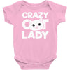 crazy cat lady Baby Onesie