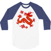 Chinese New Year Symbol 3/4 Sleeve Shirt