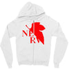 neon genesis evangelion nerv logo Zipper Hoodie