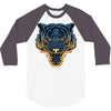 tiger fire 3/4 Sleeve Shirt