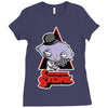 clockwork stewie Ladies Fitted T-Shirt