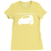 only smarties have the answer'   funny Ladies Fitted T-Shirt