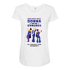 One Night Only Donna And The Dynamos Maternity Scoop Neck T-shirt